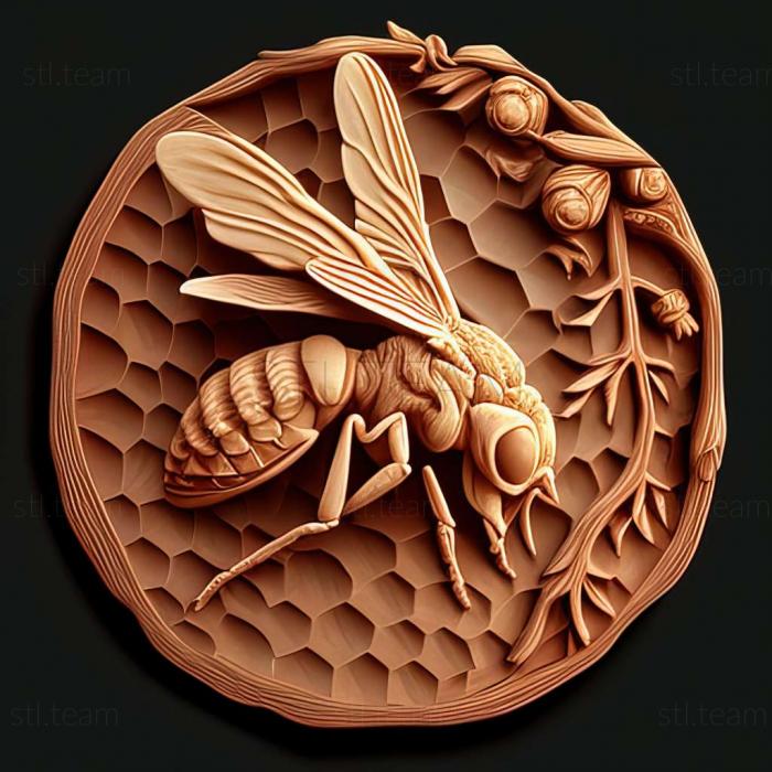 3D model Polistes japonicus (STL)